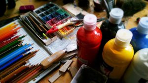Creatief bezig in Beumerskamp