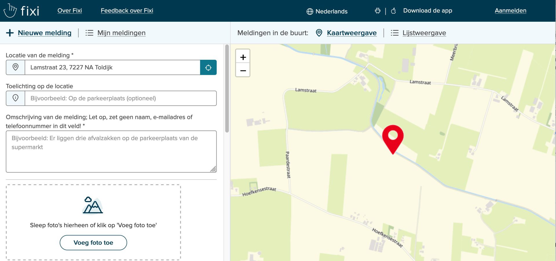 screenshot fixi site