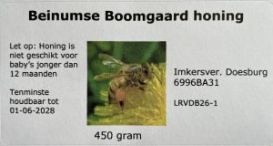 Echte Beinumse honing uit de boomgaard